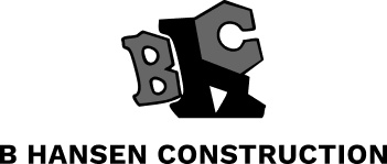 B. Hansen Construction logo